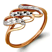 кольцо (Au 585) 50943, изображение 1