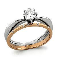 кольцо (Au 585) 660361, изображение 1