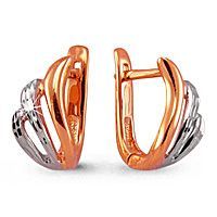 серьги (Au 585) 30261, изображение 1