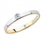 кольцо (Au 585) 1014008-01, изображение 1