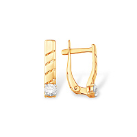 Серьги (Золото 585К) С13215579, изображение 1