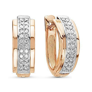 серьги (Au 585) 02-0878