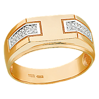 кольцо (Au 585) К18469 , изображение 1