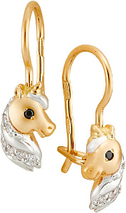 серьги (Au 585) 23557