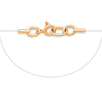 Колье (Золото 585К) П1009450, изображение 1