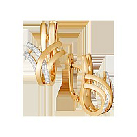 серьги (Au 585) 22640, изображение 1