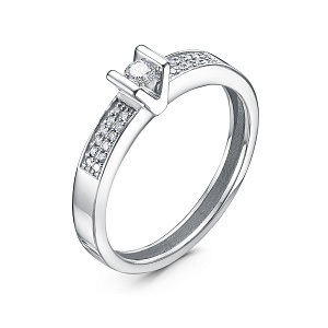 БР110044 Б кольцо (Au 585)