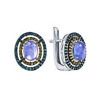 серьги (Ag 925) RIC1_SR_GLSA_YS_TA_WG, изображение 1