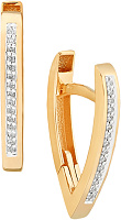 серьги (Au 585) 16886, изображение 1