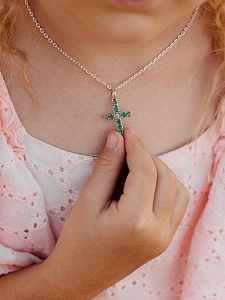 крест (Ag 925) 13-001376-105090