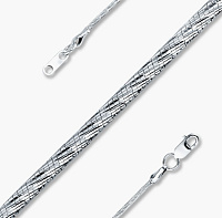 НЦ 22-078АЮ-3 цепь (Ag 925), изображение 1