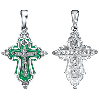 крест (Ag 925) 13-001350-132010, изображение 1