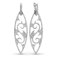 серьги (Ag 925) с124689, изображение 1