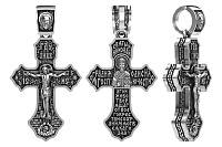 крест (Ag 925) 13-000526-105000, изображение 1