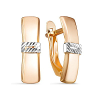 серьги (Au 585) 221898, изображение 1