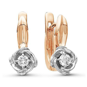 серьги (Au 585) 02-1326