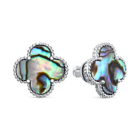 серьги (Ag 925) SY-355575-E_SR_JAB_WG, изображение 1