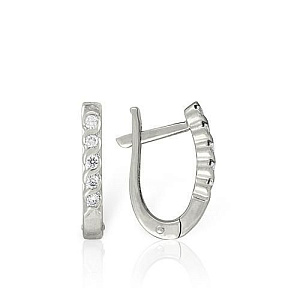 серьги (Au 585) 02-0123