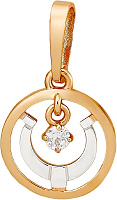 подвеска (Au 585) П24606 , изображение 1