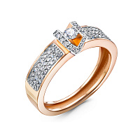 кольцо (Au 585) БР110172, изображение 1