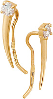 серьги (Au 585) 23251, изображение 1