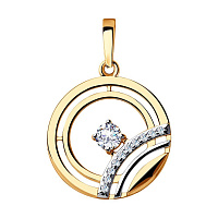 подвеска (Au 585) 035659, изображение 1