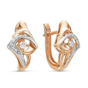 серьги (Au 585) 02-1957