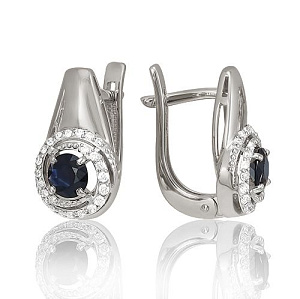 серьги (Au 585) 02-1987-2