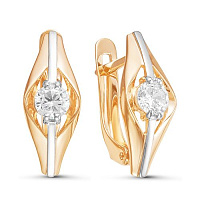 серьги (Au 585) 126127, изображение 1