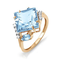 кольцо (Au 585) 01-2-591-1501-011, изображение 1