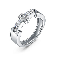 кольцо (Ag 925) с110098, изображение 1