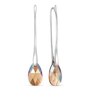 серьги (Ag 925) с-020-246SHIM