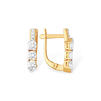 Серьги (Золото 585К) С13212738, изображение 1