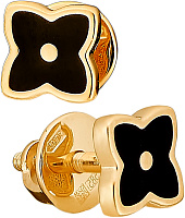 серьги (Au 585) 24520, изображение 1