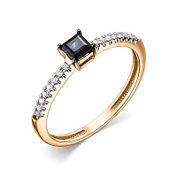 кольцо (Au 585) К_705-122, изображение 1