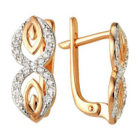 серьги (Au 585) 20047800, изображение 1