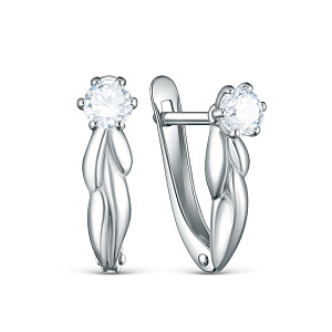 серьги (Ag 925) 11-0103р