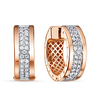 серьги (Au 585) 120650, изображение 1
