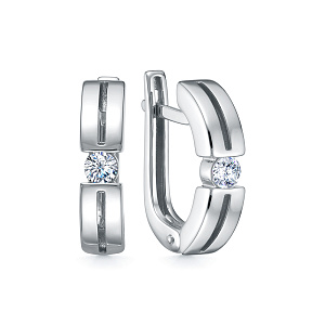 БР121042 Б серьги (Au 585)