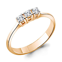 кольцо (Au 585) 63203, изображение 1