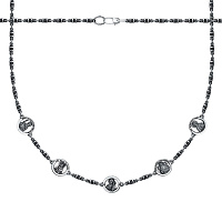 цепь (Ag 925) ЦМ-5-Ч, изображение 1