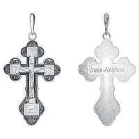 крест (Ag 925) 13-001703-115000, изображение 1