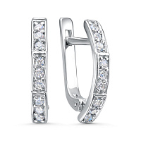 серьги (Ag 925) С-4737-Р, изображение 1