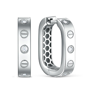 серьги (Ag 925) 421-10-29р