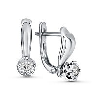 серьги (Au 585) ЗА-02-01882-03-001-02-03, изображение 1