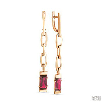 серьги (Au 585) 02-2-614-1600-010, изображение 1