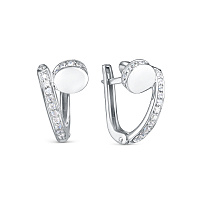 серьги (Ag 925) с120326, изображение 1