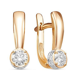 серьги (Au 585) 02-3130