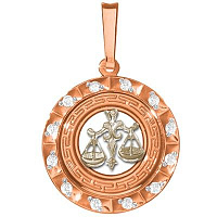 подвеска (Au 585) 33012К, изображение 1