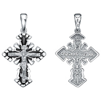 крест (Ag 925) 13-001573-130000, изображение 1